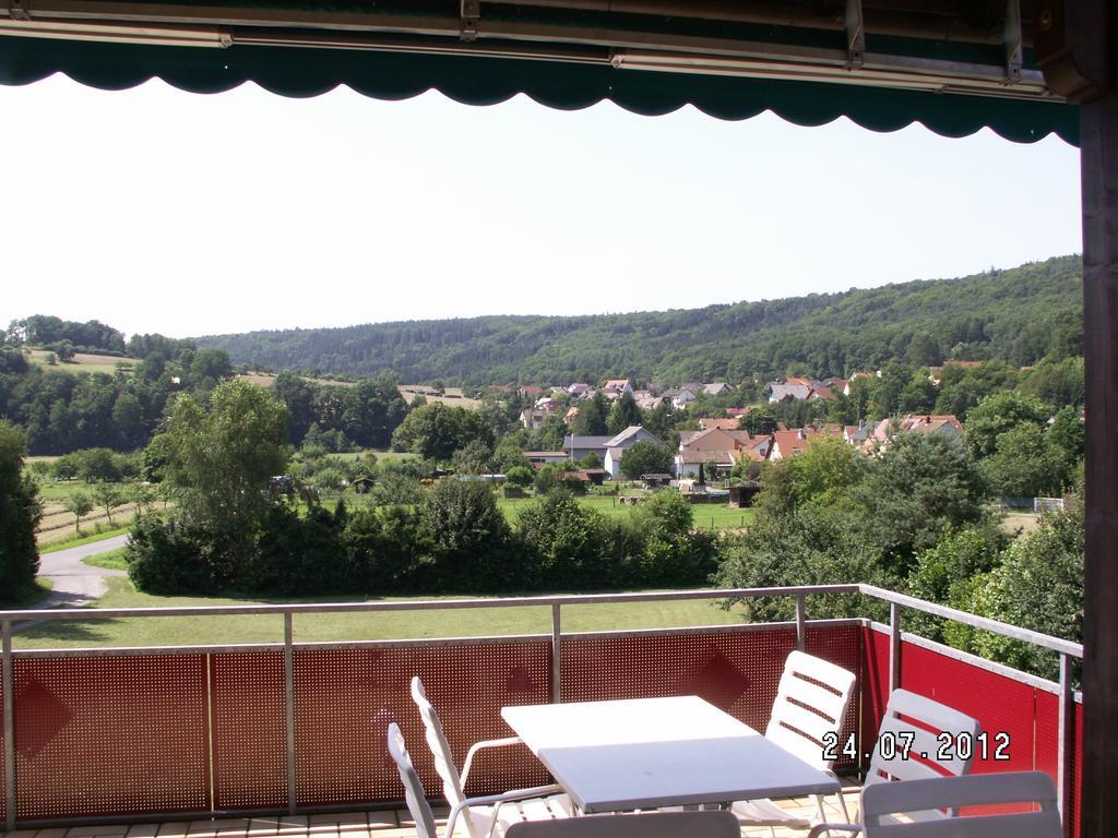 Landgasthof Zum Hirschen Hotel Hafenlohr Eksteriør billede