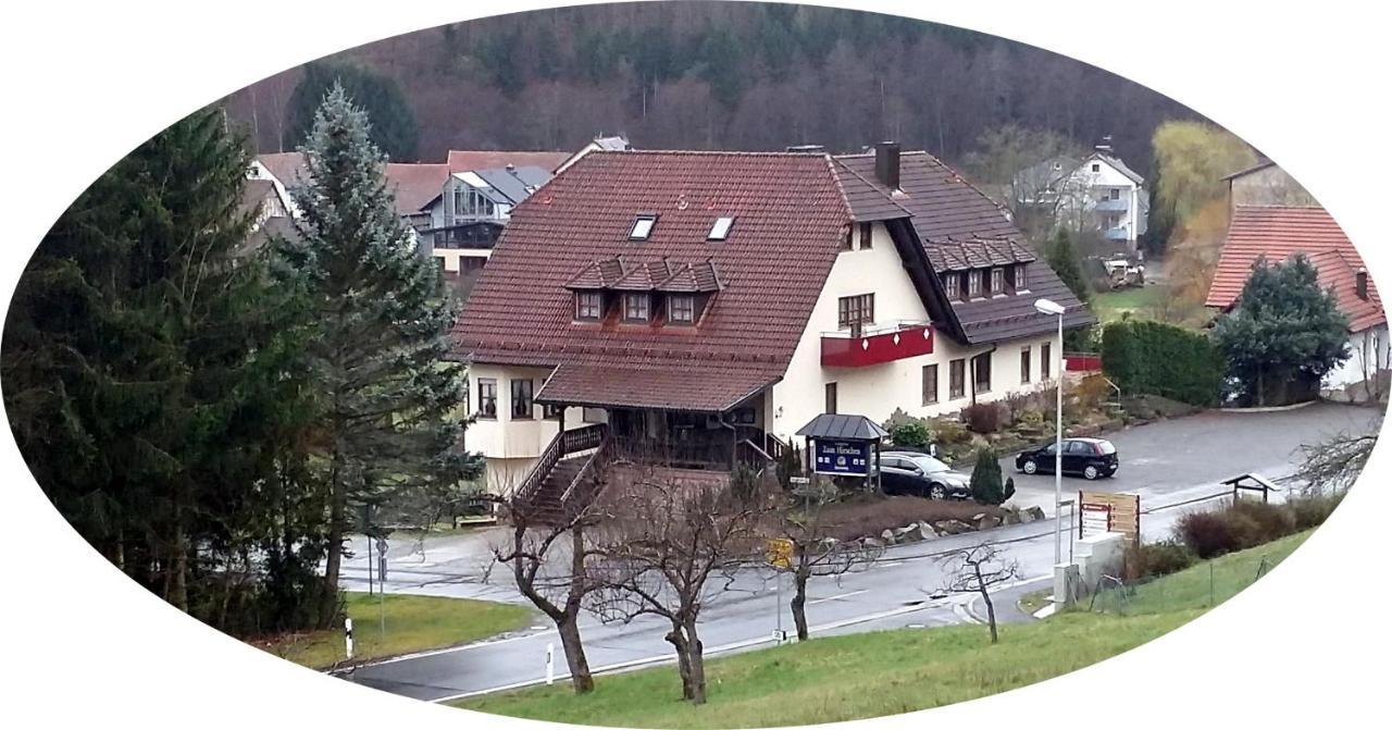 Landgasthof Zum Hirschen Hotel Hafenlohr Eksteriør billede